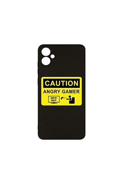 bestcase Λεπτή Θήκη Σιλικόνης 0.8MM, Συμβατή με Samsung Galaxy A05, Angry Gam...