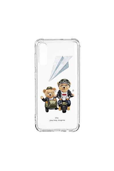 bestcase Husa Silicon Anti Shock, Compatibila Cu Samsung Galaxy A50, Teddy On...
