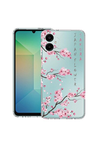 bestcase Θήκη για Samsung Galaxy A06 5G, Αντικραδασμική 1.5MM, Άνθος κερασιάς...