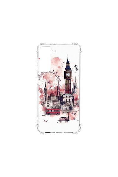 bestcase Husa Αντικραδασμική 1.5MM, Συμβατή με Samsung Galaxy S22, Visit Lond...