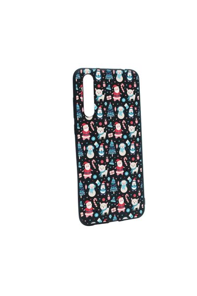 bestcase Husa Silicon Compatibila Cu Samsung Galaxy A50 / A50s, Christmas Orn...