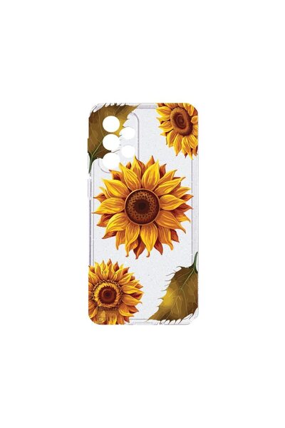 bestcase Θήκη Crystal Glitter 2MM, Συμβατή με Samsung Galaxy A52, Ηλιοτρόπιο,...