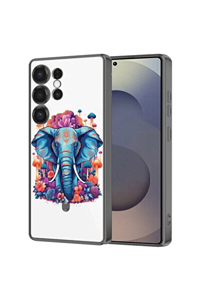 bestcase Πολυτελής Θήκη MagSafe, Συμβατή με Samsung Galaxy S24 Ultra, Ψυχεδελ...