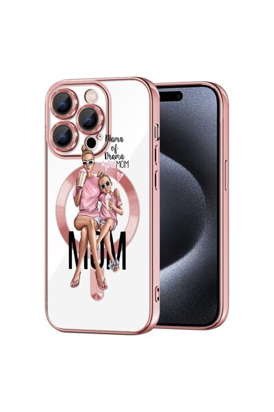 bestcase Πολυτελής Θήκη MagSafe, Συμβατή με Apple iPhone 16 Pro, Κοριτσομαμά,...