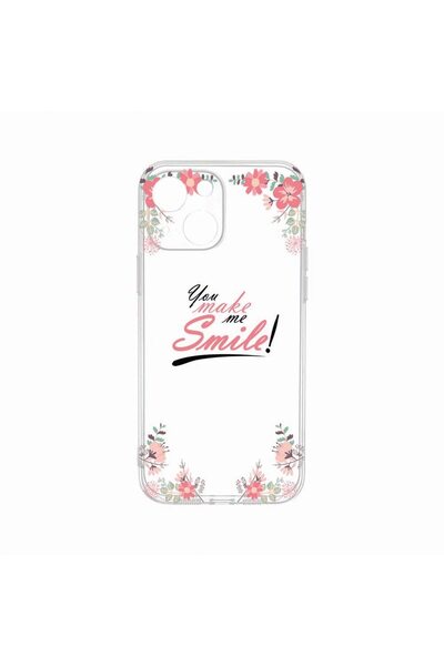 bestcase Θήκη, Συμβατή με Apple iPhone 14 Plus, Κάνε με να χαμογελάω, Ανθεκτι...