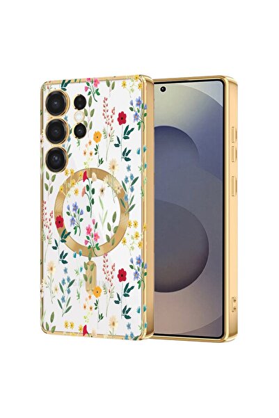 bestcase Πολυτελής Θήκη MagSafe, Συμβατή με Samsung Galaxy S24 Ultra, Πολύχρω...