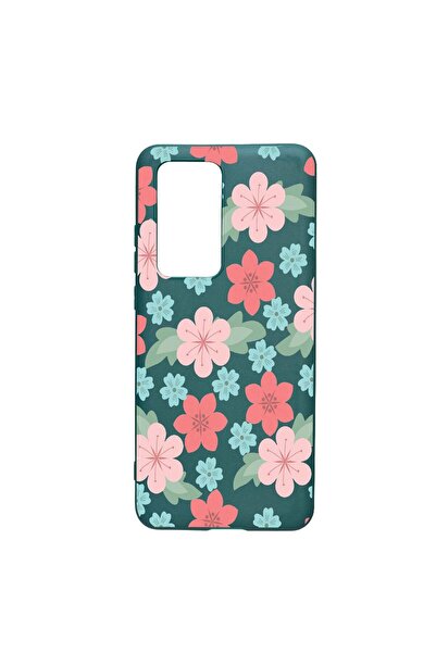 bestcase Husa Silicon Flowers, Pastel colors, compatibila cu Samsung Galaxy M...