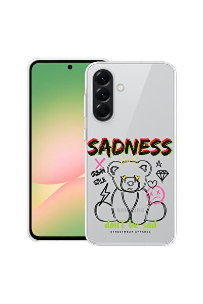 bestcase Θήκη για Samsung Galaxy A17 5G με Σχέδιο Teddy Bear Sadness, Διαφανή...