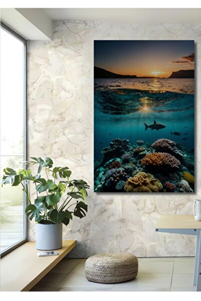 Teona Ahşap Πανέμορφο ξύλινο τραπέζι με θέα στον Καρχαριαίο Κοραλλιογενή Ύφαλ...