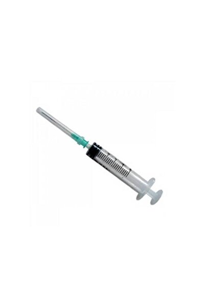 Ayset 5cc Enjektör 3 Parça 21g Yeşil 5ml Şırınga 1800 Adet