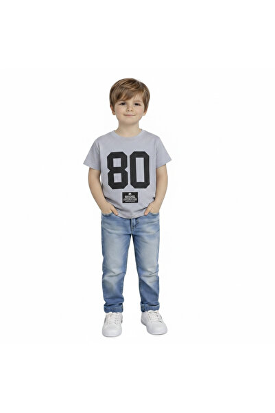 Yale Kids تي شيرت للأولاد من عمر 3-8 سنوات مصنوع من القطن بنسبة 95%