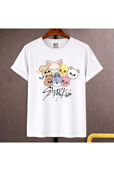 barsdepo Μπλουζάκι με στάμπα STRAY KIDS – Με δώρο SUPRIZ |   Κορυφαία Ποιότητα