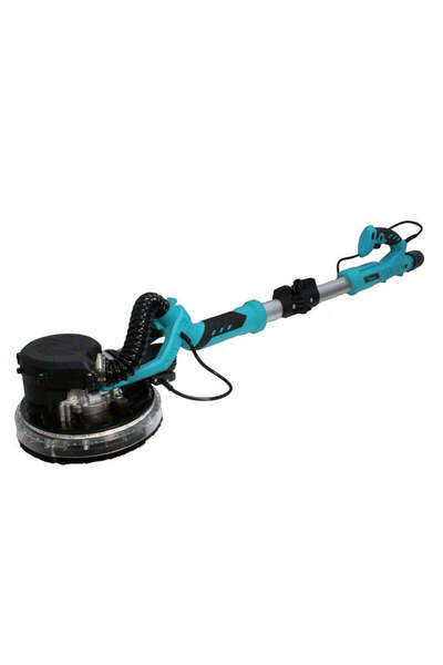 DEMAHO Slefuitor pentru pereti pliabil cu aspirator si LED 1390W Ø225m