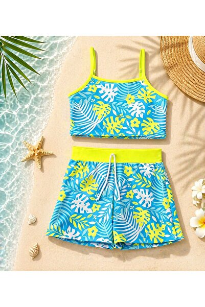 Bilge Trend Girl's Bikini Set Suitable for Sea and Pool Use