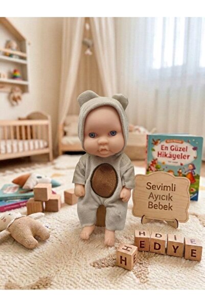 ARAD PRO Sevimli Kostümlü Et Bebek - Dekoratif ve Eğlenceli Sabit Figür Oyunc...