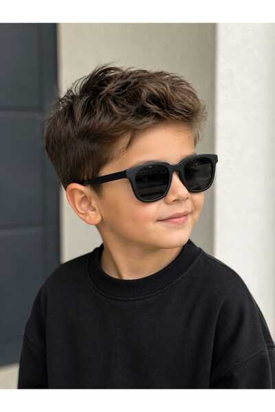 LİYA3D Kids Black Sunglasses