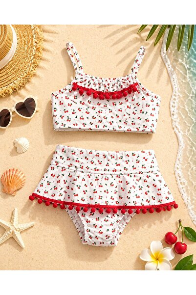 Bilge Trend Girl's Bikini Set Suitable for Sea and Pool Use