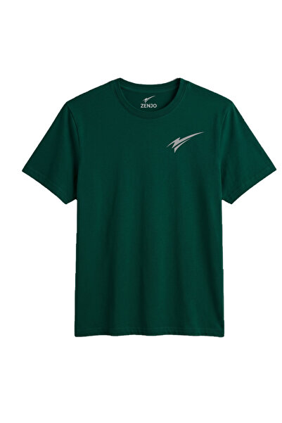 Unisex Minimalist Logo Premium 24/1 Pamuklu T-Shirt