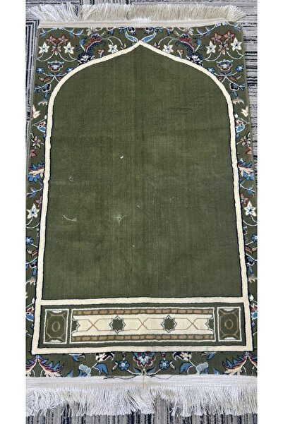 Gerenic سجادة صلاة باللون الأخضر الزيتوني (الزيتي)،
