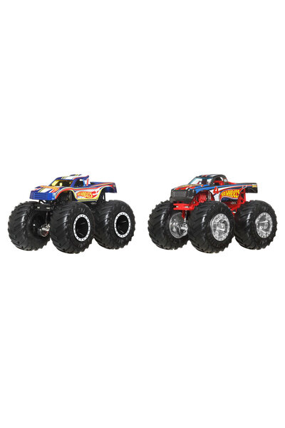 HOT WHEELS Monster Trucks Güçlü İkili 1:64 Arabalar Racing JCC83