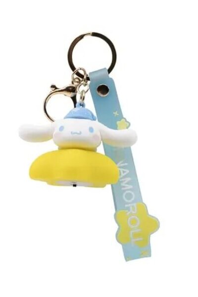 Hello Kitty ve Arkadaşları Işıklı Anahtarlık Cinnamoroll