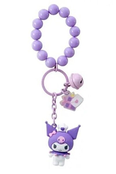 Hello Kitty Anahtarlık ve Bileklik Yıl Dönümü Kutlama Serisi Kuromi