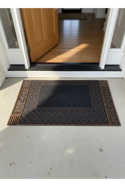 Başak Ev Tekstili Χοντρό Σκληρό Πλαστικό Πατάκι Εισόδου 70 x 40 εκ. - Απομακρ...