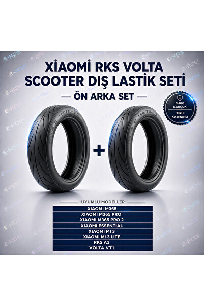 E-HOBİ M365-M365 PRO-M365 PRO 2-ESSENTİAL 1S-Mİ3-RKS A3-VOLTA VT1 SCOOTER DIŞ...