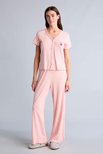 DeFacto Κανονικό κοντομάνικο σετ 2 τεμαχίων H3781AX26SM