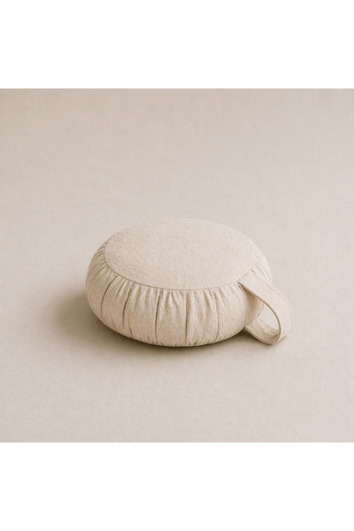 Cherry Bloom Cotton Ζάφου Ακατέργαστο Λινό Χαλάκι Διαλογισμού Γιόγκα 35 x 10