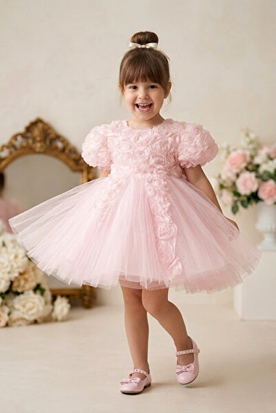 Baby Animals Βρεφικό φόρεμα για κορίτσια, για πάρτι γενεθλίων, γάμο, με κοντό...