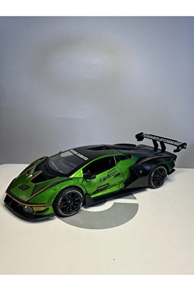 HOBBİEZ WORLD Lamborghini Essenza SCV12 Diecast Yeşil 1/24 Model Araba
