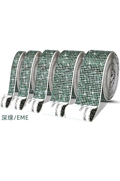 minors Stone Adhesive Strip 6 Rows Stone Crystal Stone Sticker 40 cm X 1.2 cm...