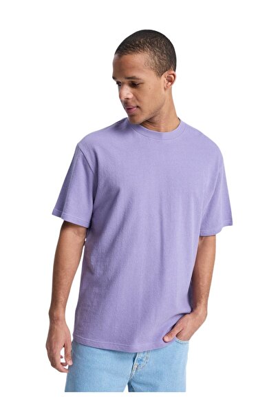 Quiksilver Ανδρικό μωβ μπλουζάκι Bayi Ss Eqykt04415-pks0