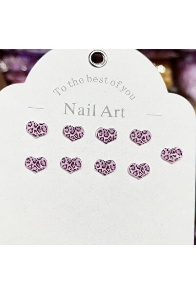 Choice3 100pcs Pink 30/50/100Pcs 7*9.5mm Resin DIY Nail Art Accessories Leopa...