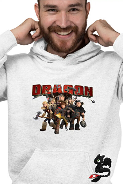 OEM Ανδρικό Φούτερ με κουκούλα Πώς να εκπαιδεύσετε το δράκο σας