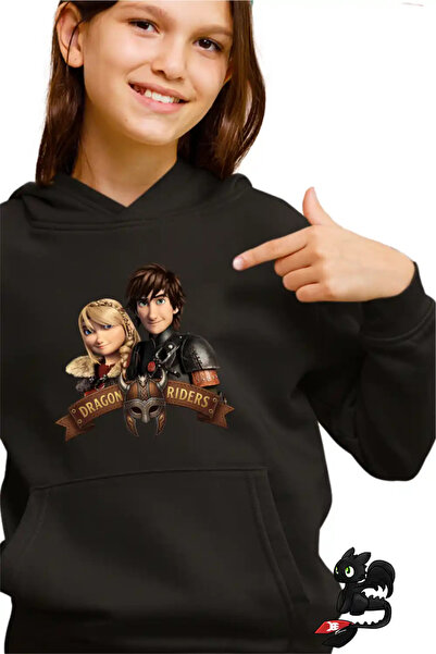 OEM Παιδικό Φούτερ Κοριτσιών Αναβάτες Δράκων Χίκαπ Άστριντ Πώς να εκπαιδεύσετ...