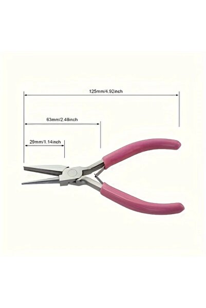 Choice4 style 1 5-Inch Professional Round Concave Pliers, Used For Jewelry Ma...