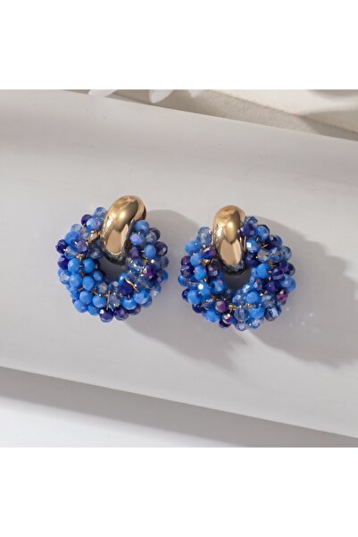 Choice5 Style 6 Boho Elegant Crystal Beads Drop Earrings for Women Luxury Geo...