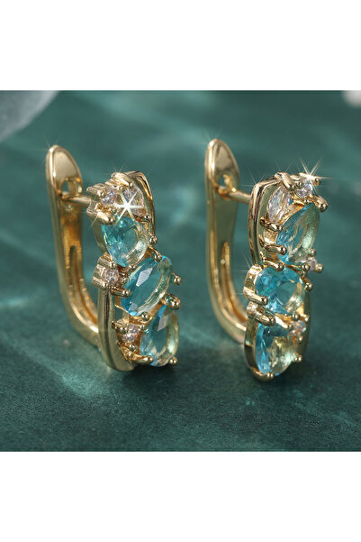Choice Blue T1058 Fashion Temperament Dangle Earrings for Women Elegant Charm...