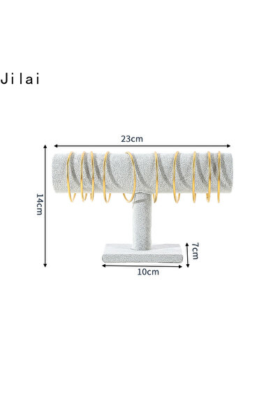Choice GRAY Jilai Flannel Single-layer Bracelet Rack Jewelry Watch Bracelet R...