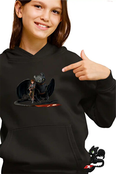 OEM Παιδικό Φούτερ Κοριτσιών Hiccup Αδόντινος Πώς να εκπαιδεύσετε το δράκο σας