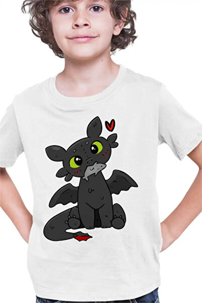 OEM Tricou Copii Baieti Toothless Dragon Night Fury How to train your dragon