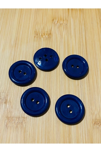 Lorin hobi Coat Overcoat Cloak Cardigan Button 3 cm 5 Pieces Dark Blue