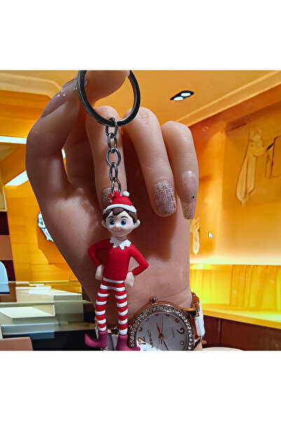 Choice1 6 cm B New Christmas Long-legged Keychain Dolls, Christmas Dolls, Orn...