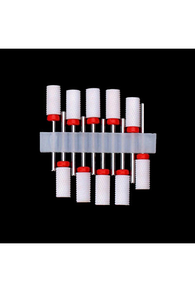 Choice28 TC26-10PCS 10 قطع من رؤوس مثقاب الأظافر الخزفية مقاس 3/32، احترافية ...