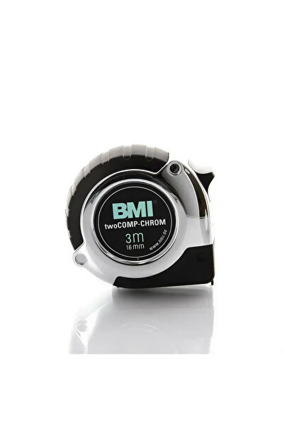 BMİ 475341 TwoCOMP Krom Şerit Metre 3 Mtx16mm