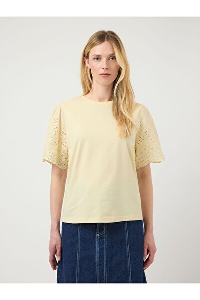 YAS Tricou YASLEX Broderie Anglaise