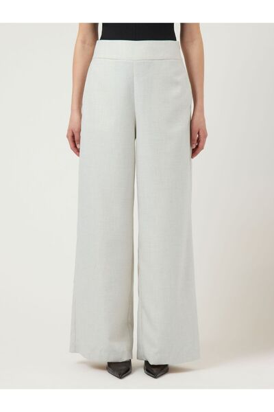 YAS Pantaloni cu picior larg YASALIKKA HW
