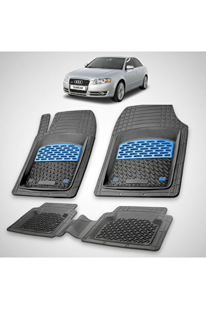 TEAMCAR Συμβατά πατάκια δαπέδου για Audi A4 B7 Sedan 2004-2008 |   Μπλε